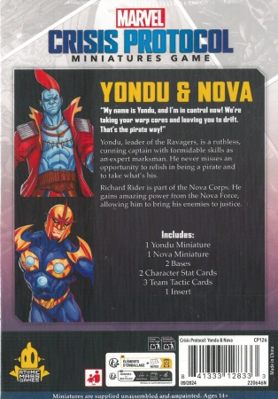 Marvel Crisis Protocol CP126 Yondu & Nova