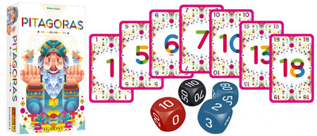 Pitagoras karciana gra liczbowa