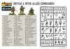 Bolt Action WWII British&Inter-Allied Commandos