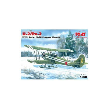 ICM 48251 U-2/Po-2 WWII Soviet Multi-Purpose Aircr