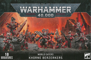 Chaos Space Marines / World Eaters Khorne Berzerkers