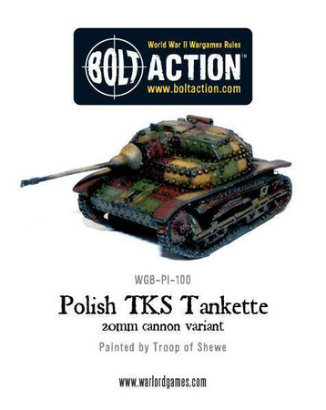 Bolt Action Polish TKS Tankette / Tankietka