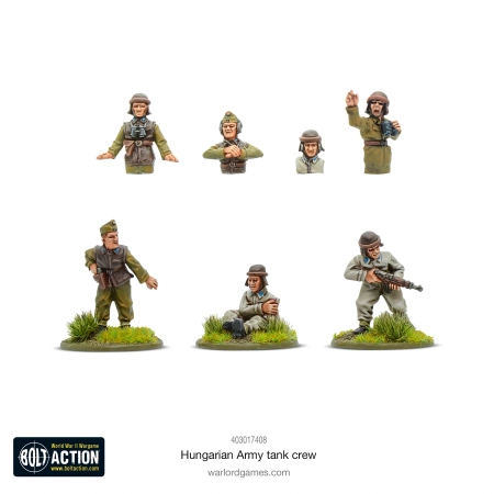 Bolt Action Hungarian Army Tank Crew