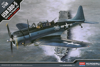 Model do sklejania Academy 12329 USN SBD-5 Battle of the Philippine