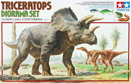 Tamiya 60104 Triceratops Diorama Set