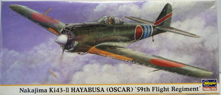 Hasegawa 00192 Nakajima KI43-II Hayabusa /Oscar/