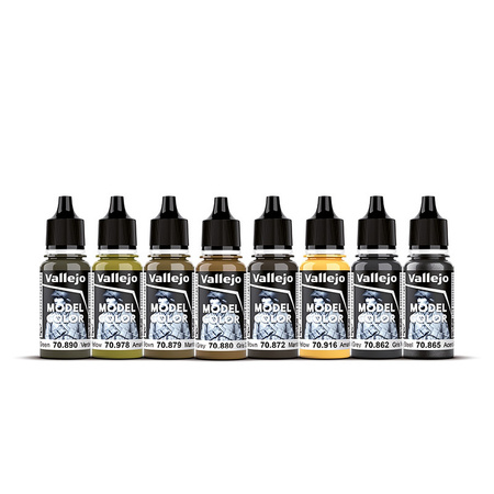 Vallejo Model Color Set 70108 Panzer Colors
