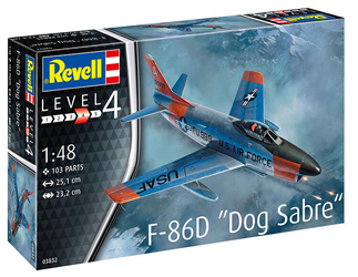 Revell 03832 F-86D Dog Sabre model plastikowy do sklejenia i pomalowania