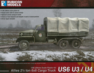 Rubikon Models 280035 Allies US6 U3/U4 2 1/2 ton 6x6 Cargo Truck