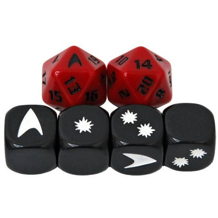 Star Trek Adventures RPG Command Division Dice Set