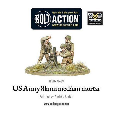 Bolt Action US Army 81 mm Medium Mortar Team