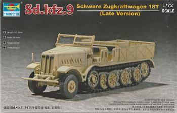 Trumpeter 07265 Sd.kfz.9 Schwere Zugkraftwagen 18T