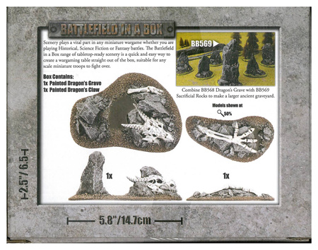 Battlefield in a Box BB568 Dragon's Grave - Cmentarzysko Smoków