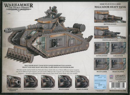 Horus Heres Solar Auxilia Malcador Heavy Tanky 