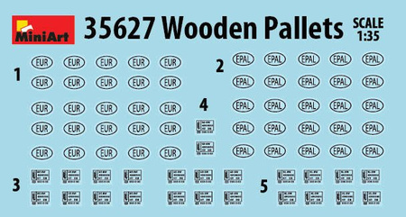Mini Art 35627 Wooden pallets