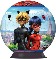 Puzzle 3D 72 el. Kula Miraculous (Ravensburger)