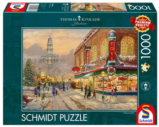 Puzzle 1000 Thomas Kinkade Świąteczne Życzenie (Schmidt)