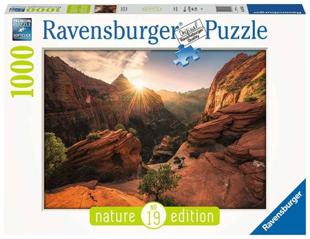 Puzzle 1000 Kanion Zion, USA (Ravensburger)