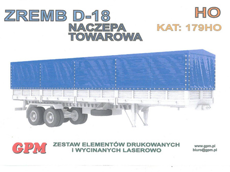 Model kartonowy GPM 179H0+178H0 Jelcz 317 + ZREMB D-18