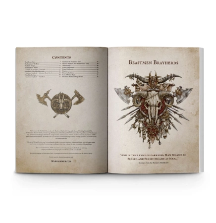 Beastmen Brayherds Arcane Journa