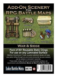 Naklejki Add-On Scenery for RPG Maps - War & Siege