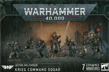 Astra Militarum Krieg Command Squad