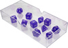 Komplet kości RPG Eclipse Royal Purple (UltraPro)