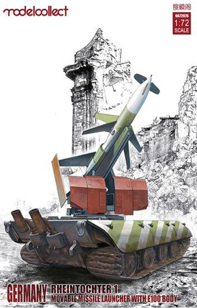 Modelcollect UA72076 Germany Rheintochter 1 Mov.