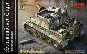 Ryefield Model 5012 Sturmmorser Tiger with inter.