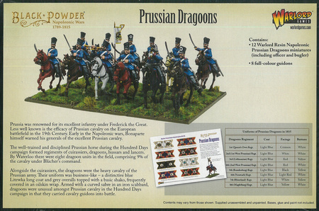 Black Powder Napoleonic Wars Prussian Dragoons