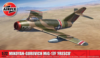 Airfix A03091A Mikoyan-Gurevich MiG-17F 'Fresco' model plastikowy do sklejenia i pomalowania