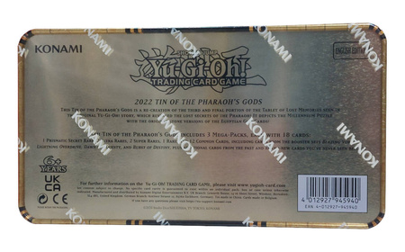 Yu-Gi-Oh! Tin of the Pharaoh's Gods 2022