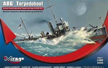 Mirage Hobby 350505 A86 Niemiecki Torpedowiec