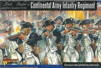 Black Powder Continental Army Infantry Regiment