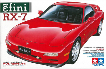 Model plastikowy do sklejenia Tamiya 24110 Efini RX-7+ (Mazda RX-7)