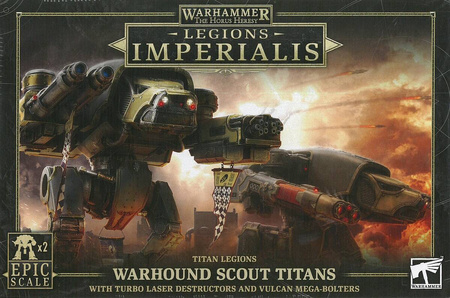 Legions Imperialis Warhound Scout Titans 