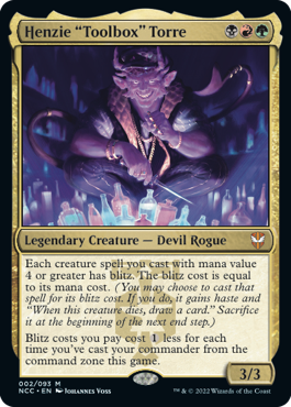 MTG Streets Of New Capenna Commander Riveteers Rampage / Henzie
