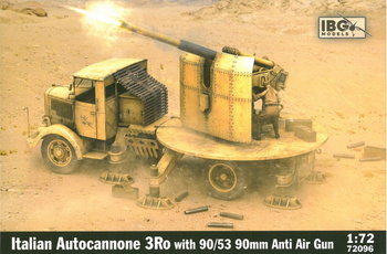 IBG 72096 3Ro Autocannone 90/53 with 90mm AA Gun