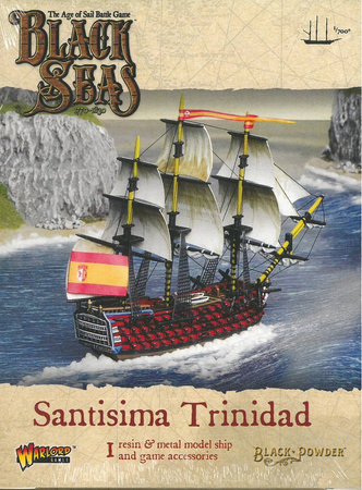 Black Seas Santisima Trinidad okręt w skali 1:700