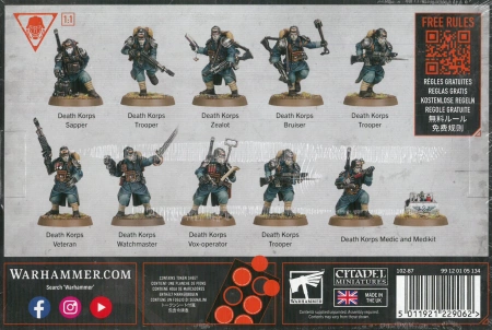 Kill Team Astra Militarum Death Korps Krieg Regiment