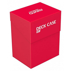 Pudełko na karty Ultimate Guard Deck Case 80+ Red / Czerwone