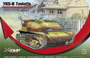 Mirage Hobby 354013 TKS-B Tankietka model plastikowy do sklejenia i pomalowania