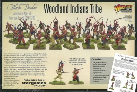 Black Powder Woodland Indians Tribe indianie