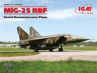 ICM 48904 MiG-25 RBF Soviet Reconnaissance Plane