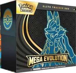Pokemon TCG Mega Evolution Elite Trainer Box Mega Lucario