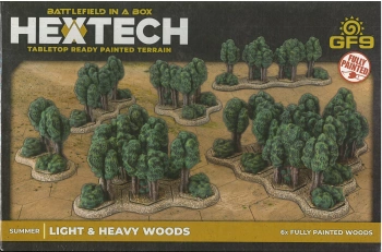 Battlefield in A Box HexTech HEXT14 Summer Light & Heavy Woods / drzewa