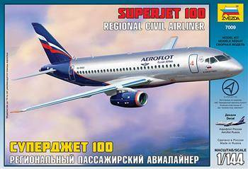 Zvezda 7009 Suchoi Superjet 100 Civil Airliner