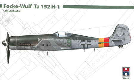 Hobby 48018 Focke-Wulf Ta 152 H-1 model plastikowy do sklejenia i pomalowania