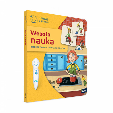 Czytaj z Albikiem Zestaw z piórem i książką Wesoła Nauka