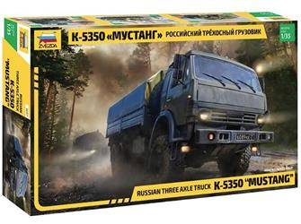 Zvezda 3697 K-5350 "Mustang" Russian truck